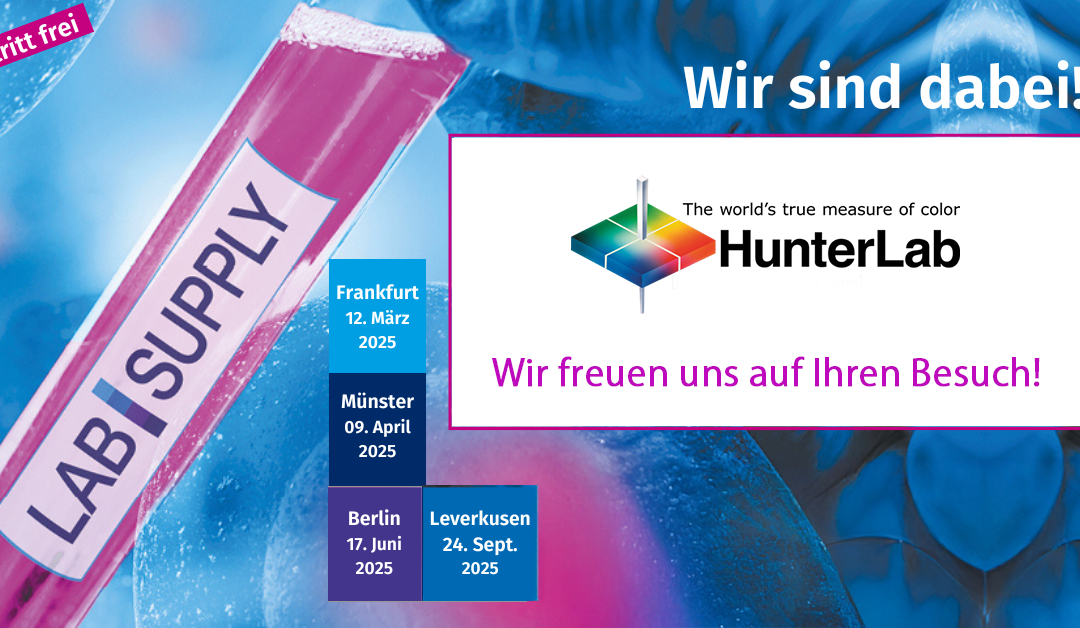 Wystawiamy się! HunterLab na targach laboratoryjnych LAB-SUPPLY